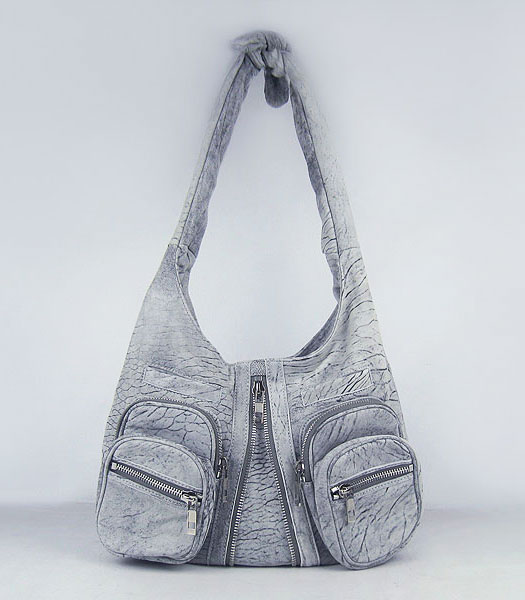 Alexander Wang Donna Hobo Bag Grigio Agnello Qualora